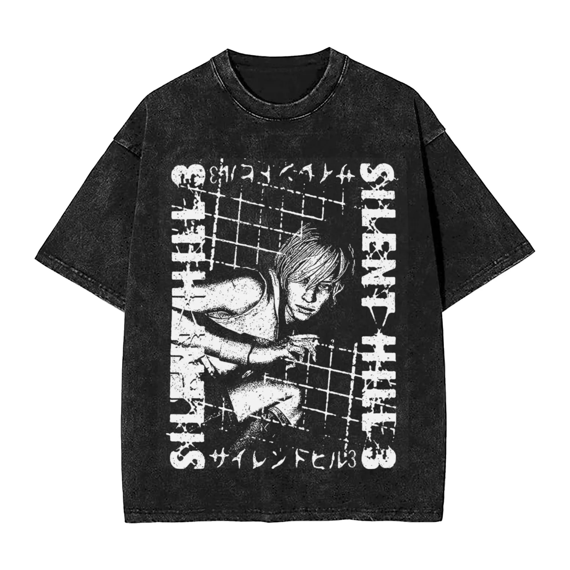 Silent Hill Heaven's Night Washed Tee – Horror Streetwear