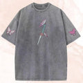 Demon Slayer — Kochou Shinobu Harajuku Washed Tee - Neon Districts