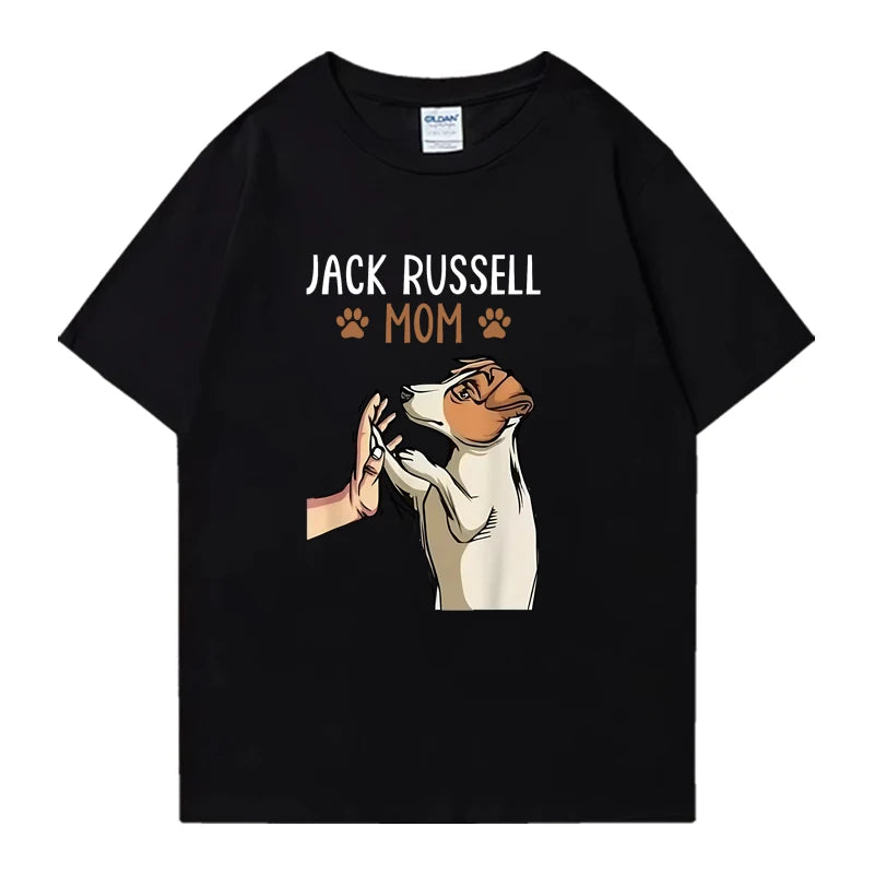 Jack Russell Mom Kawaii Tee - Neon Districts