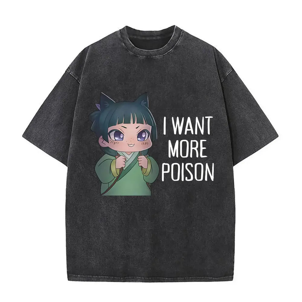 Apothecary Diaries Maomao Vintage Washed Tee – Manga Graphic