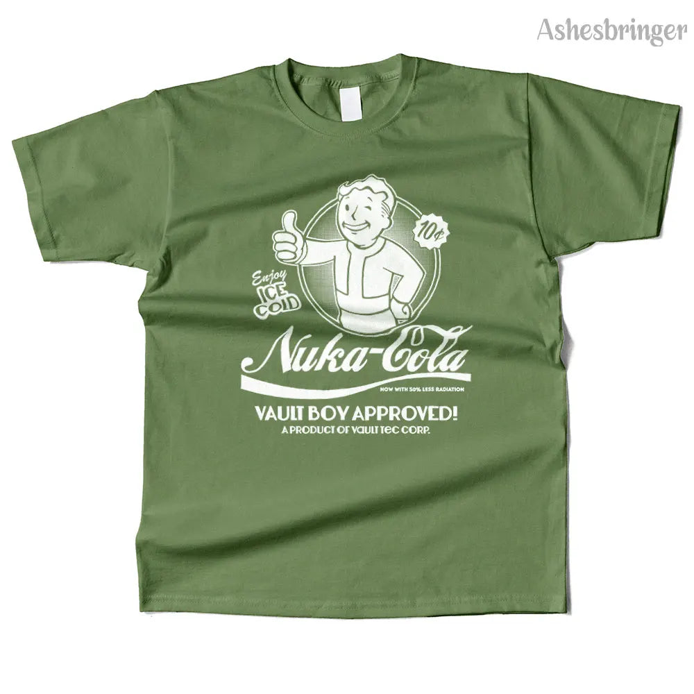 Nuka-Cola — Fallout Retro Gaming Vintage Graphic Tee - Neon Districts