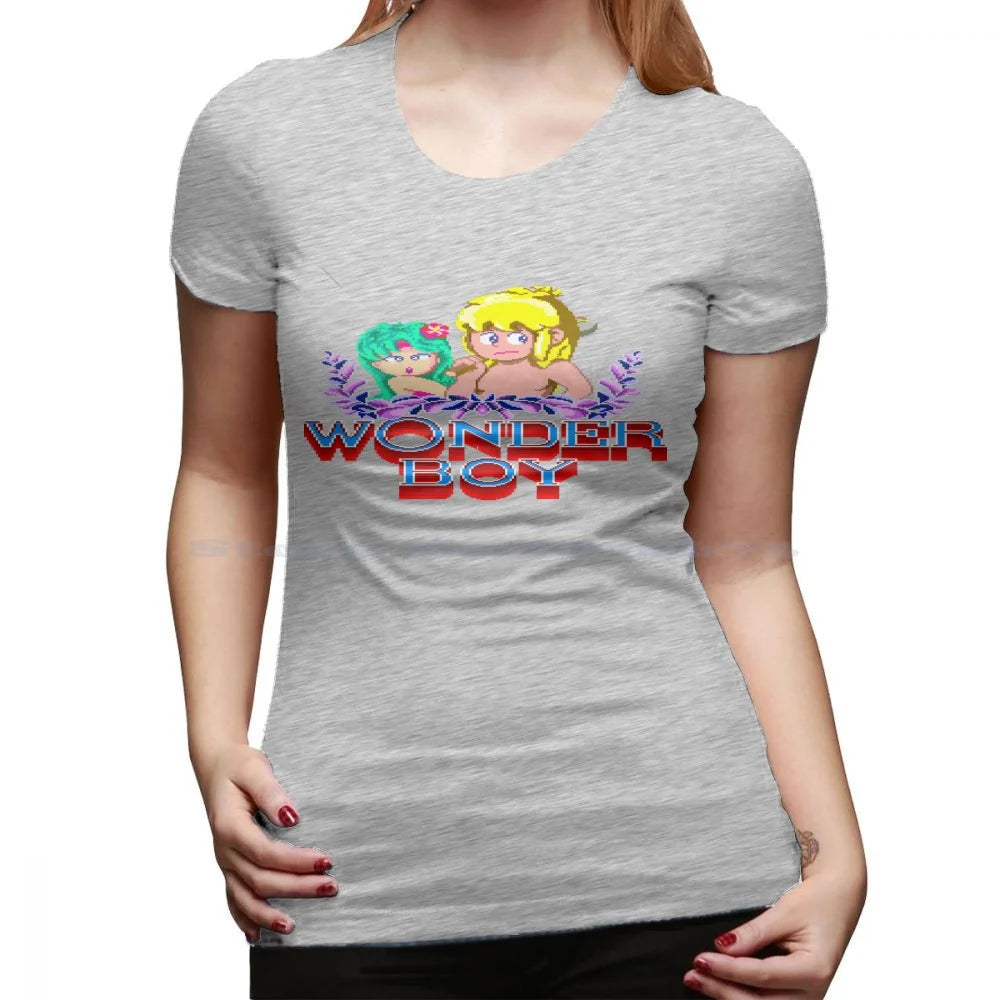 Wonder Boy — Arcade Classic Retro Vintage Tee - Neon Districts