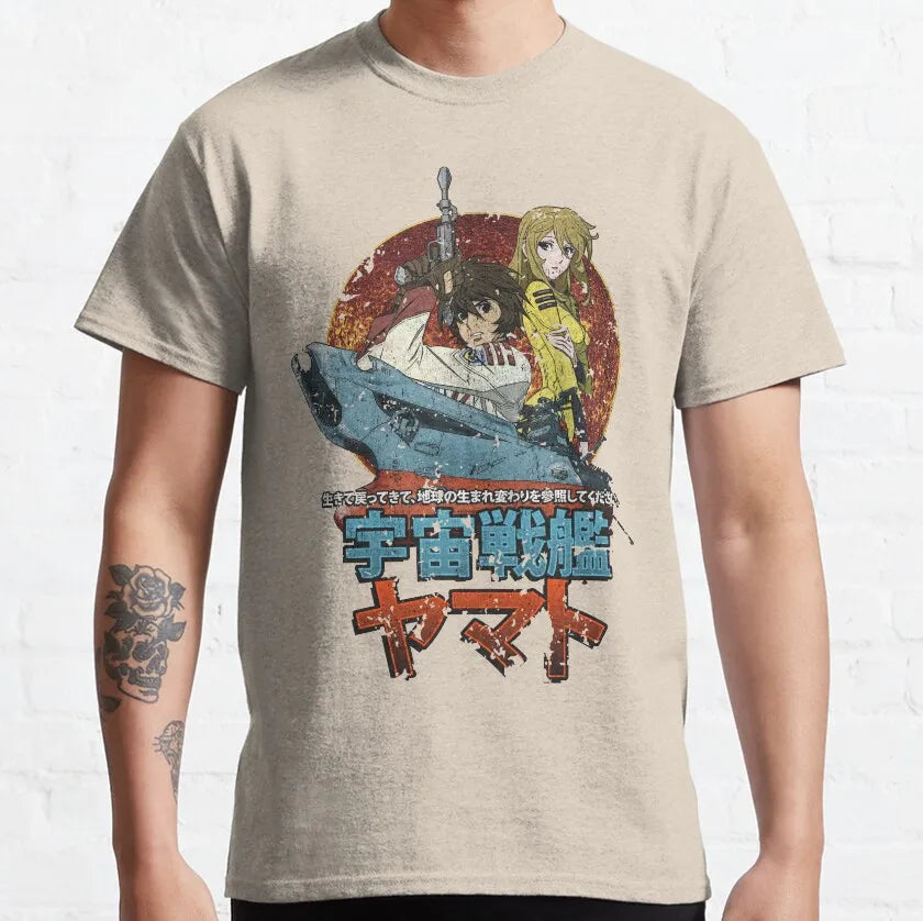 Space Battleship Yamato — 1980s Anime Vintage Tee