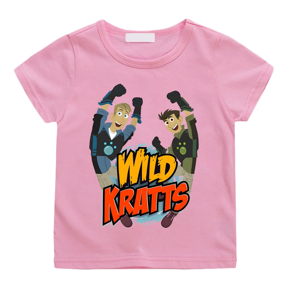 Wild Kratts Adventure Kids Tee - Neon Districts