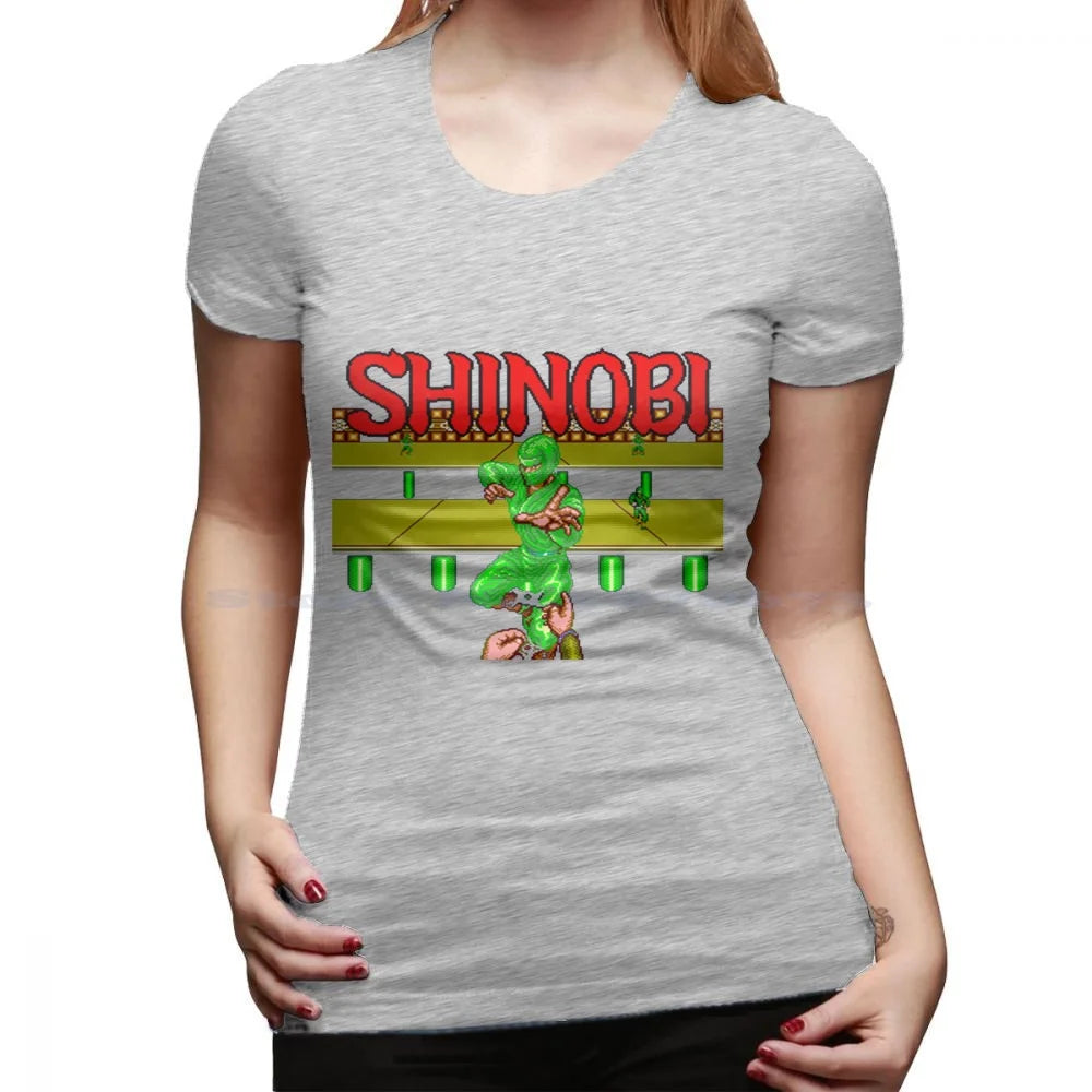 Shinobi — Sega Master System Arcade Ninja Tee - Neon Districts