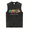 Pokémon — Y2K Washed Gym Tank Top - Neon Districts