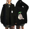 Ghibli No-Face Hoodie - Neon Districts