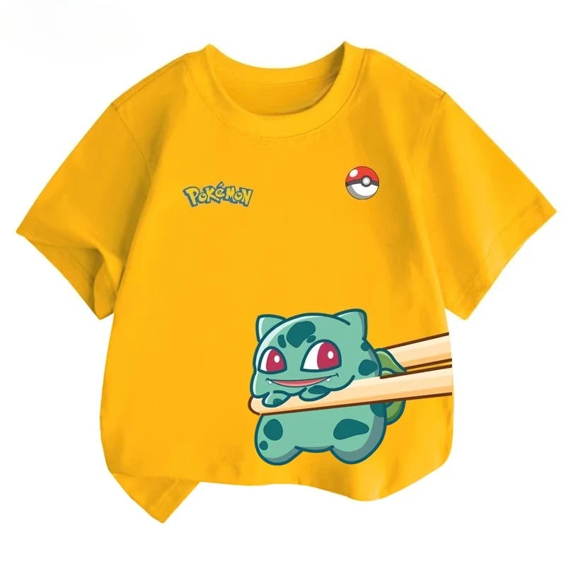 Pokémon Pikachu Kids Cotton Tee - Neon Districts
