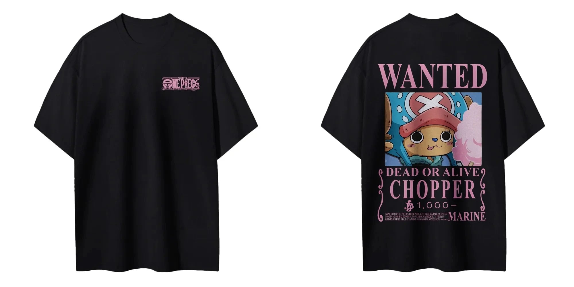 One Piece Chopper Punk Anime Tee - Neon Districts