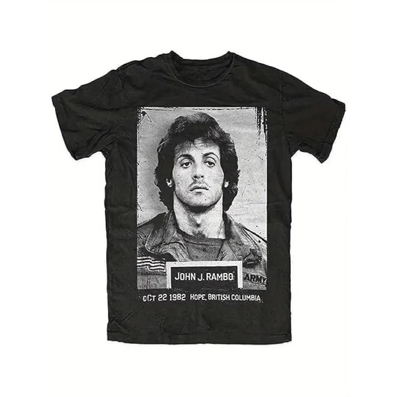 Rambo — First Blood Retro Pattern Tee