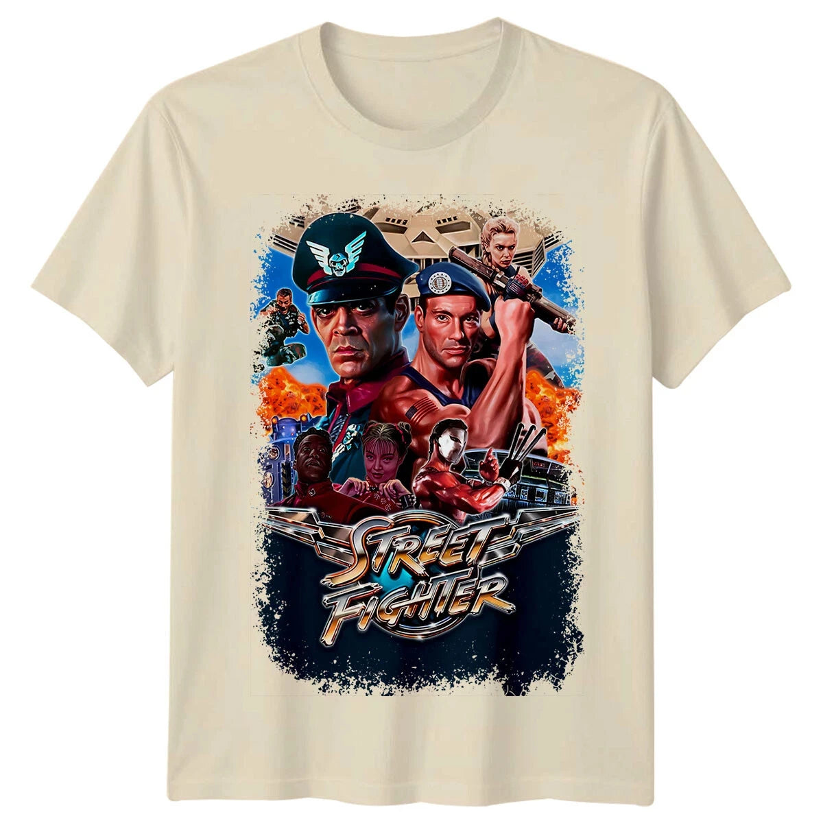 Street Fighter (1994) — Movie Poster Inspired Retro Tee