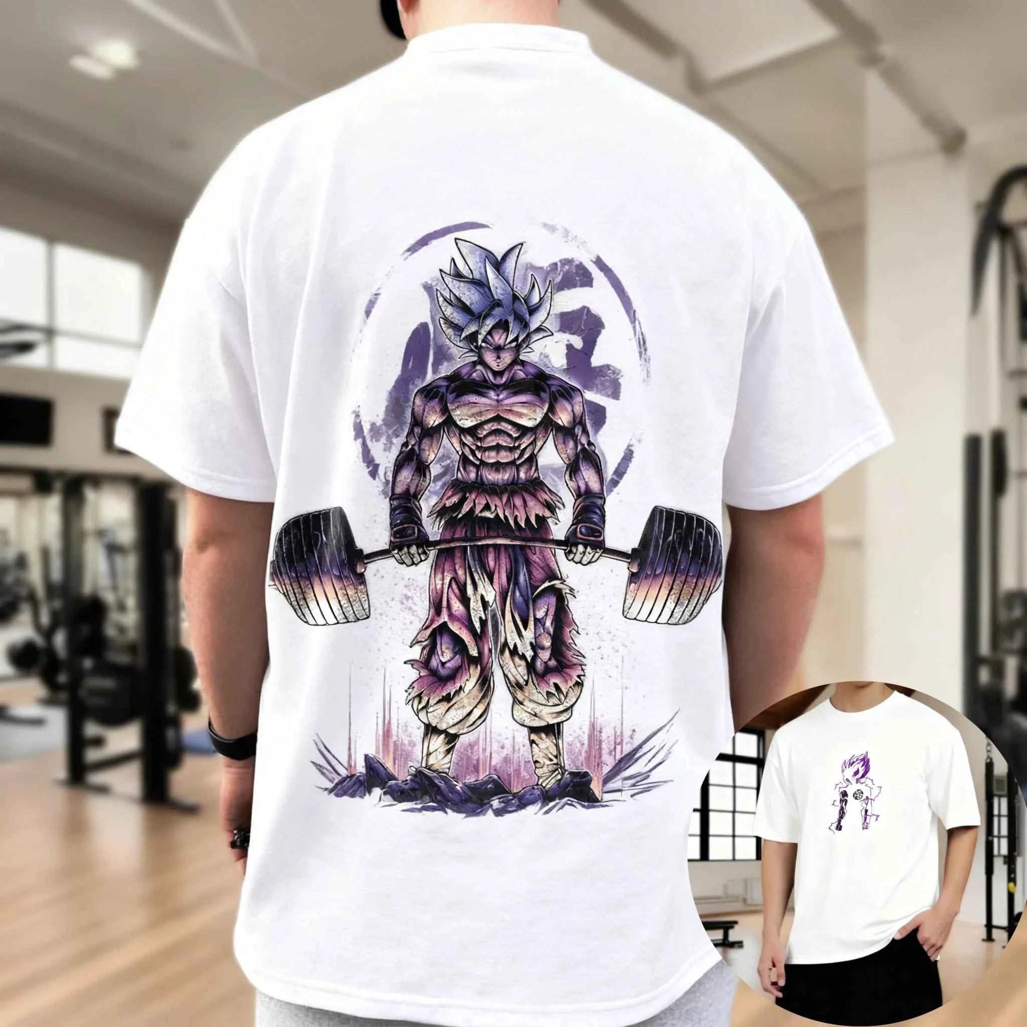 Super Saiyan Goku Harajuku Gym Tee