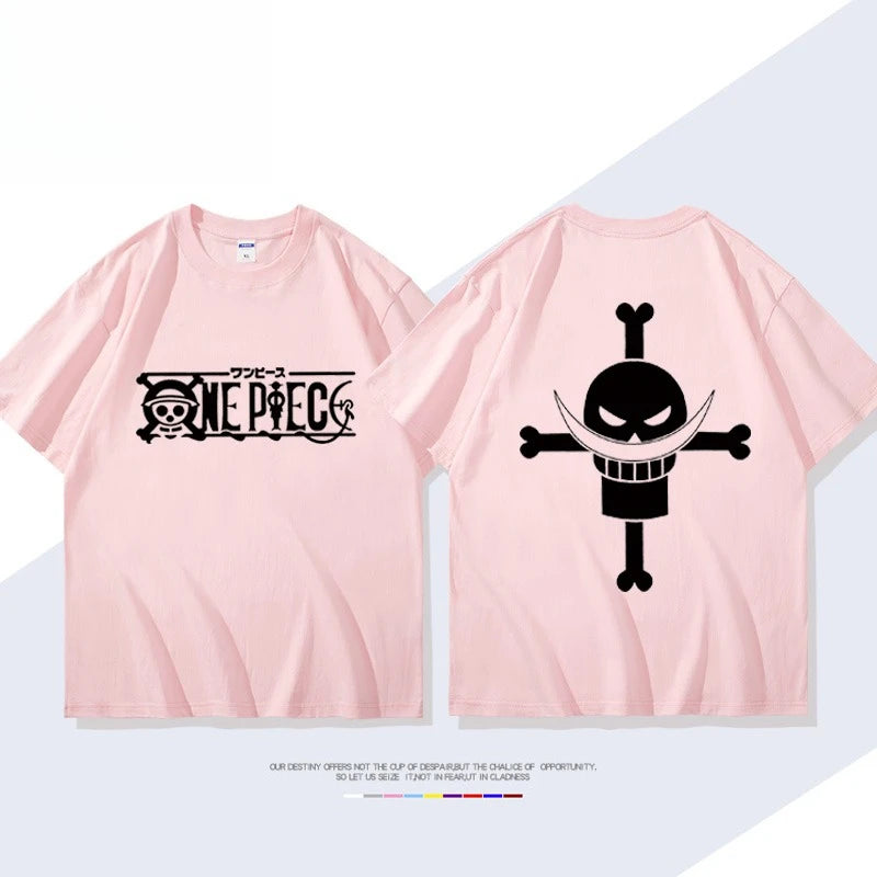 One Piece — Edward Newgate Whitebeard Graphic Tee - Neon Districts