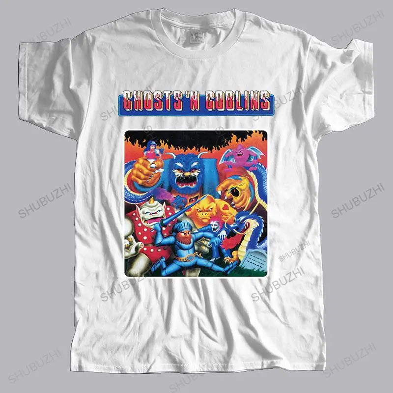 Ghosts 'n Goblins — NES Arcade Classic Cotton Tee - Neon Districts