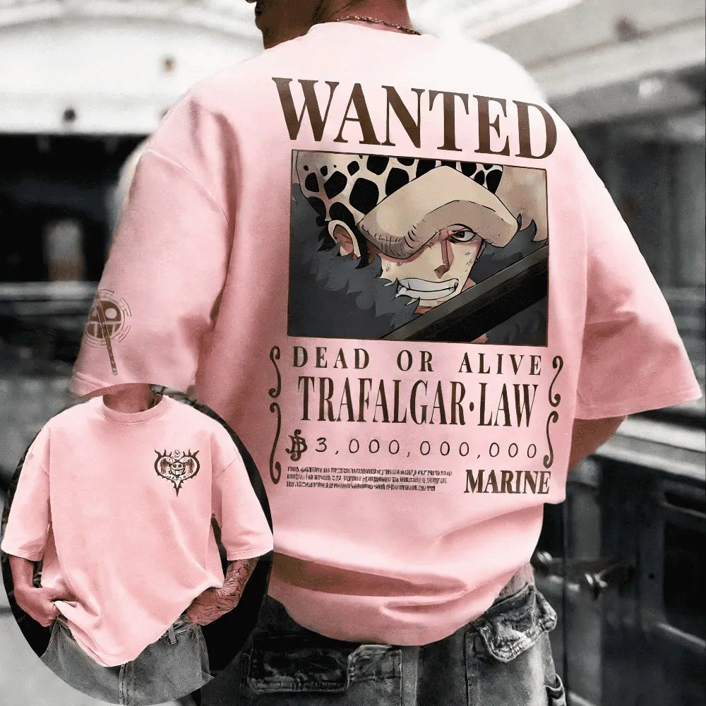 One Piece Trafalgar Law Unisex Tee - Neon Districts
