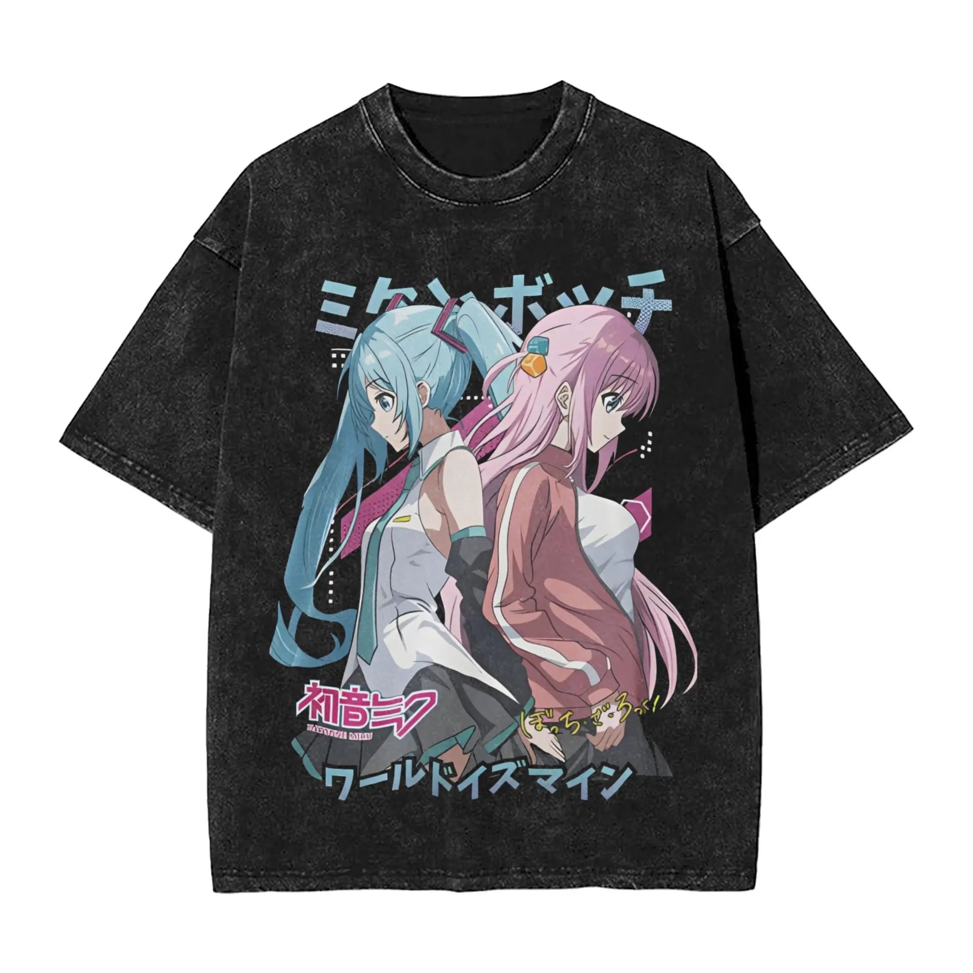 Hatsune Miku — Vocaloid Washed Oversized Tee