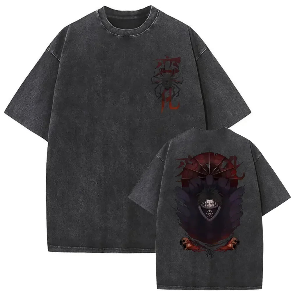 Hunter x Hunter Hisoka Washed Vintage Tee – Oversized Graphic