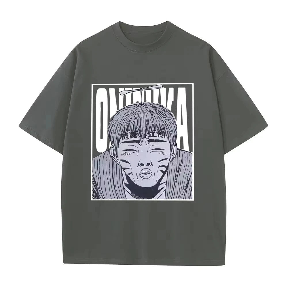 GTO Great Teacher Onizuka Vintage Tee – Eikichi Manga Graphic