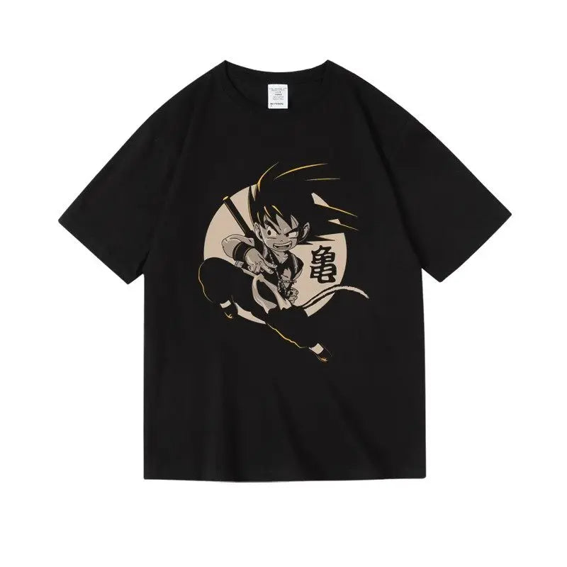 Dragon Ball Goku 2D Print Tee - Neon Districts