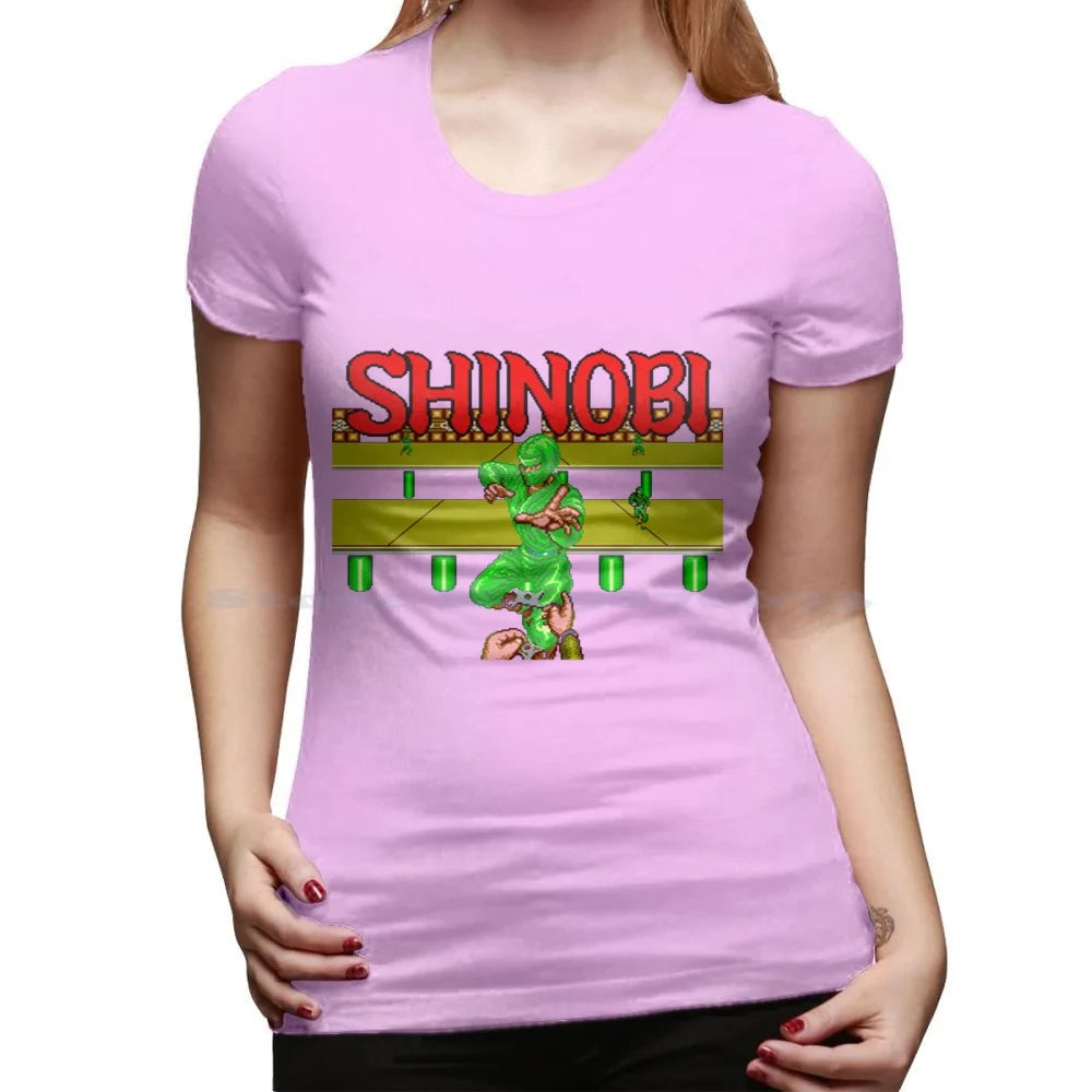 Shinobi — Sega Master System Arcade Ninja Tee - Neon Districts