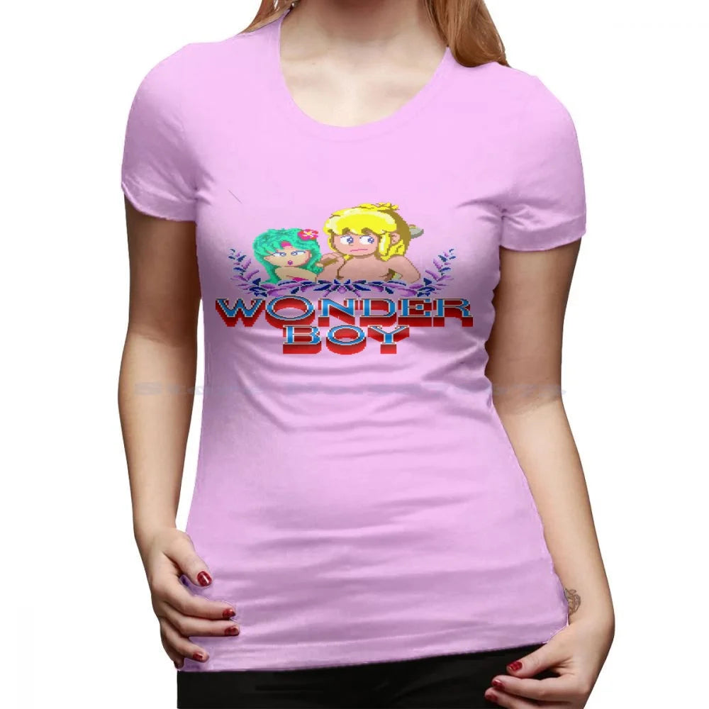 Wonder Boy — Arcade Classic Retro Vintage Tee - Neon Districts