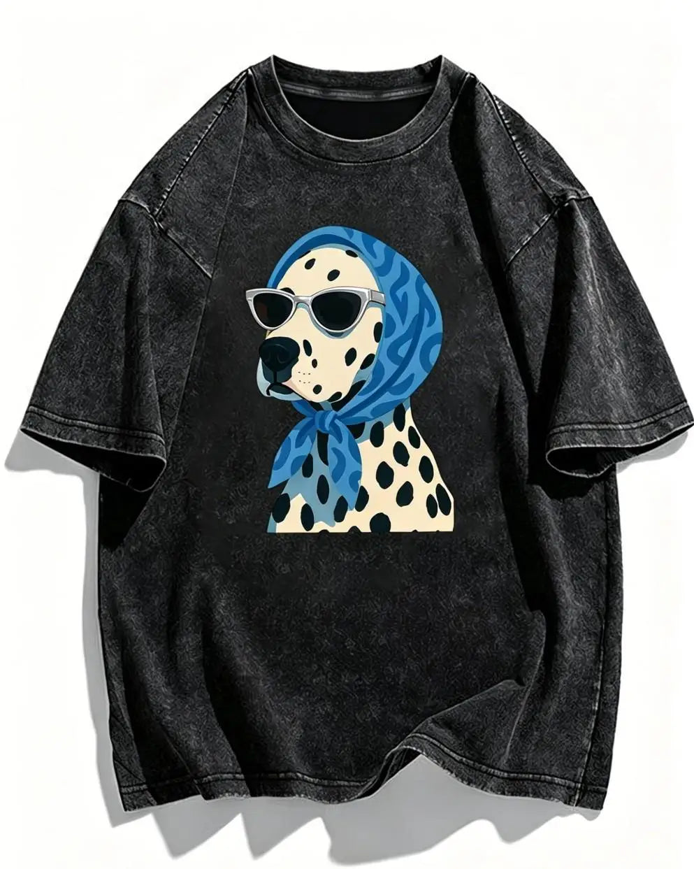 Cool Dalmatian in Sunglasses Tee - Neon Districts