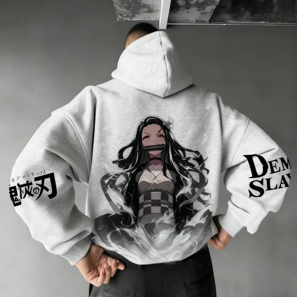 Demon Slayer Nezuko Hoodie - Neon Districts