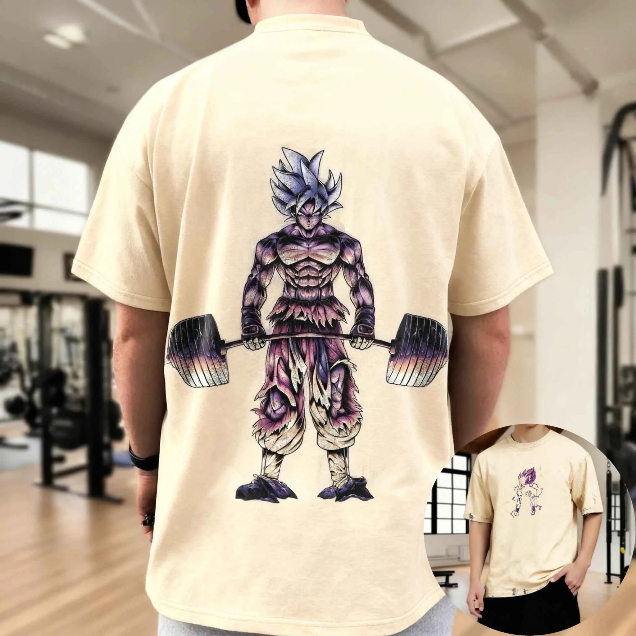 Super Saiyan Goku Harajuku Gym Tee