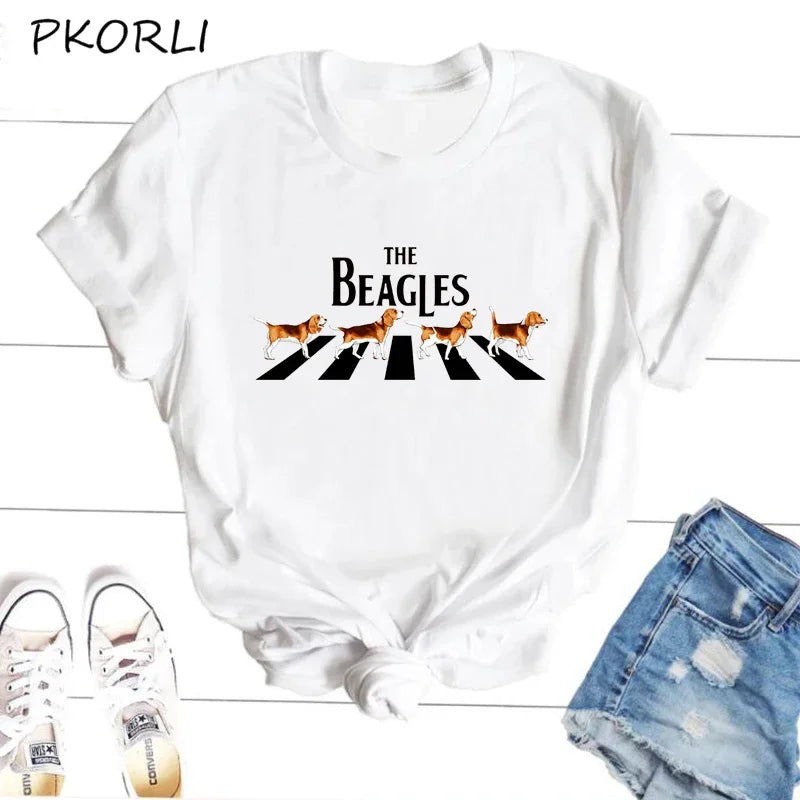 The Beagles Band Tee - Neon Districts