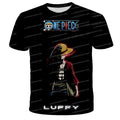 One Piece Luffy Oversized Tee - Neon Districts
