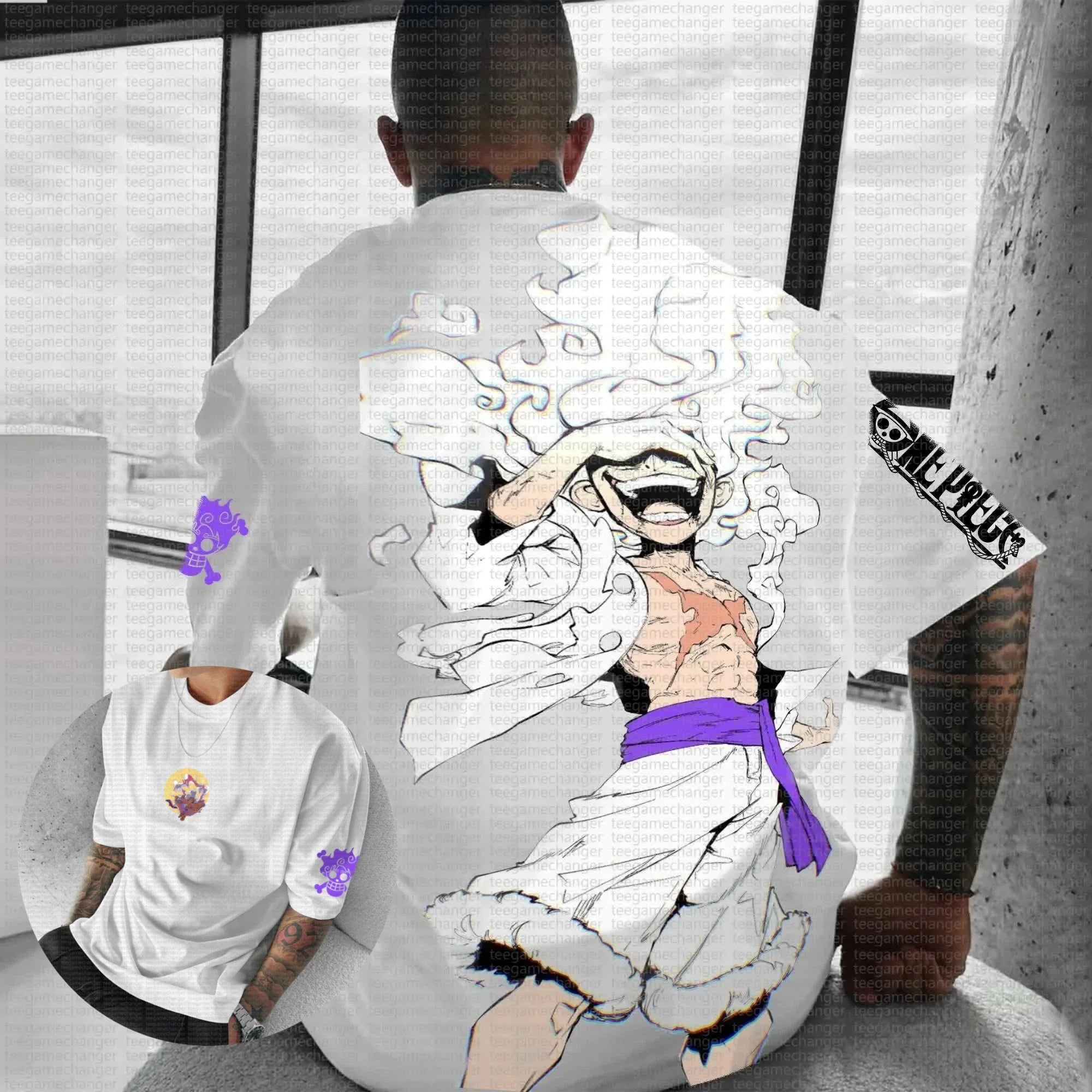 One Piece — Retro Oversized Official Tee - Neon Districts