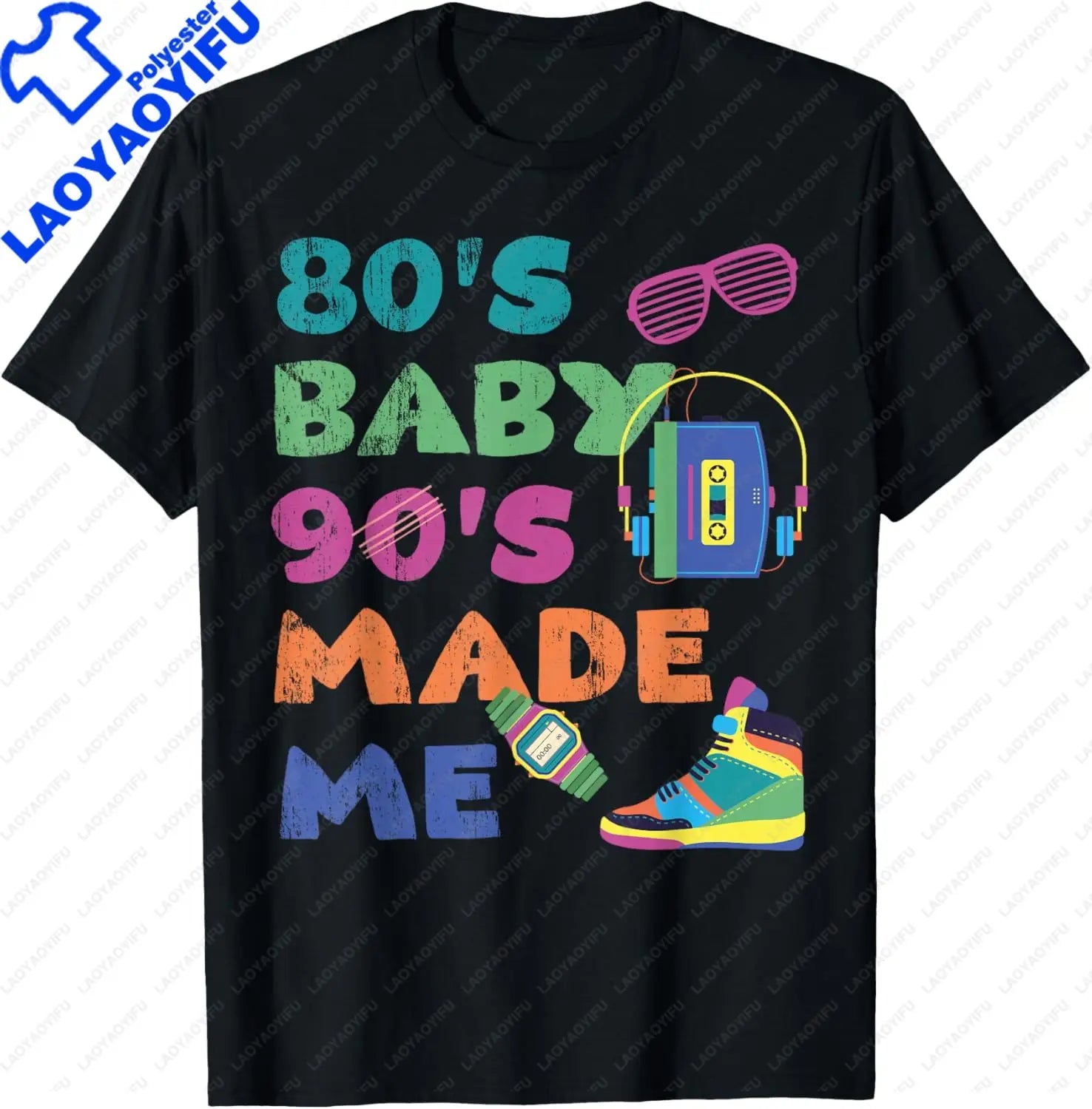 80s & 90s Arcade — Retro Vintage Classic Streetwear Tee - Neon Districts