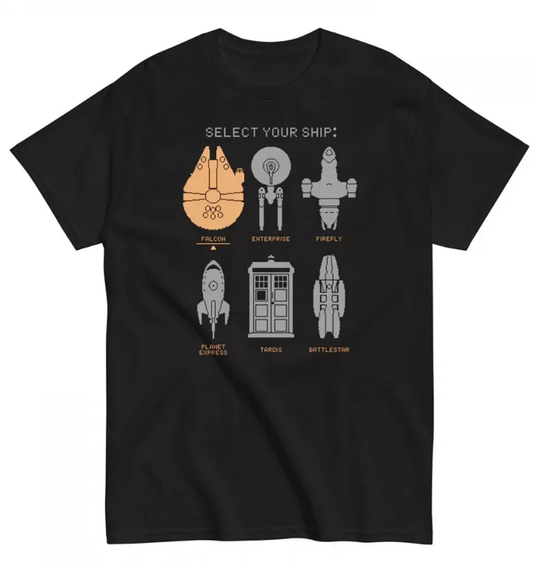 Star Wars Graphic Tee — Bold Print, Unisex - Star Wars Graphic T-Shirt by Neon Districts